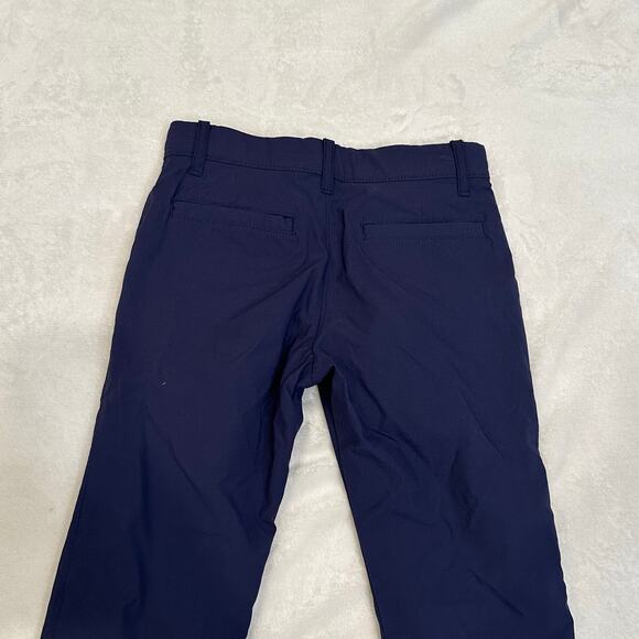 Crewcuts Boys 770 Straight-Fit Tech Pants sz 5 adjustable waist tabs - Picture 2 of 7